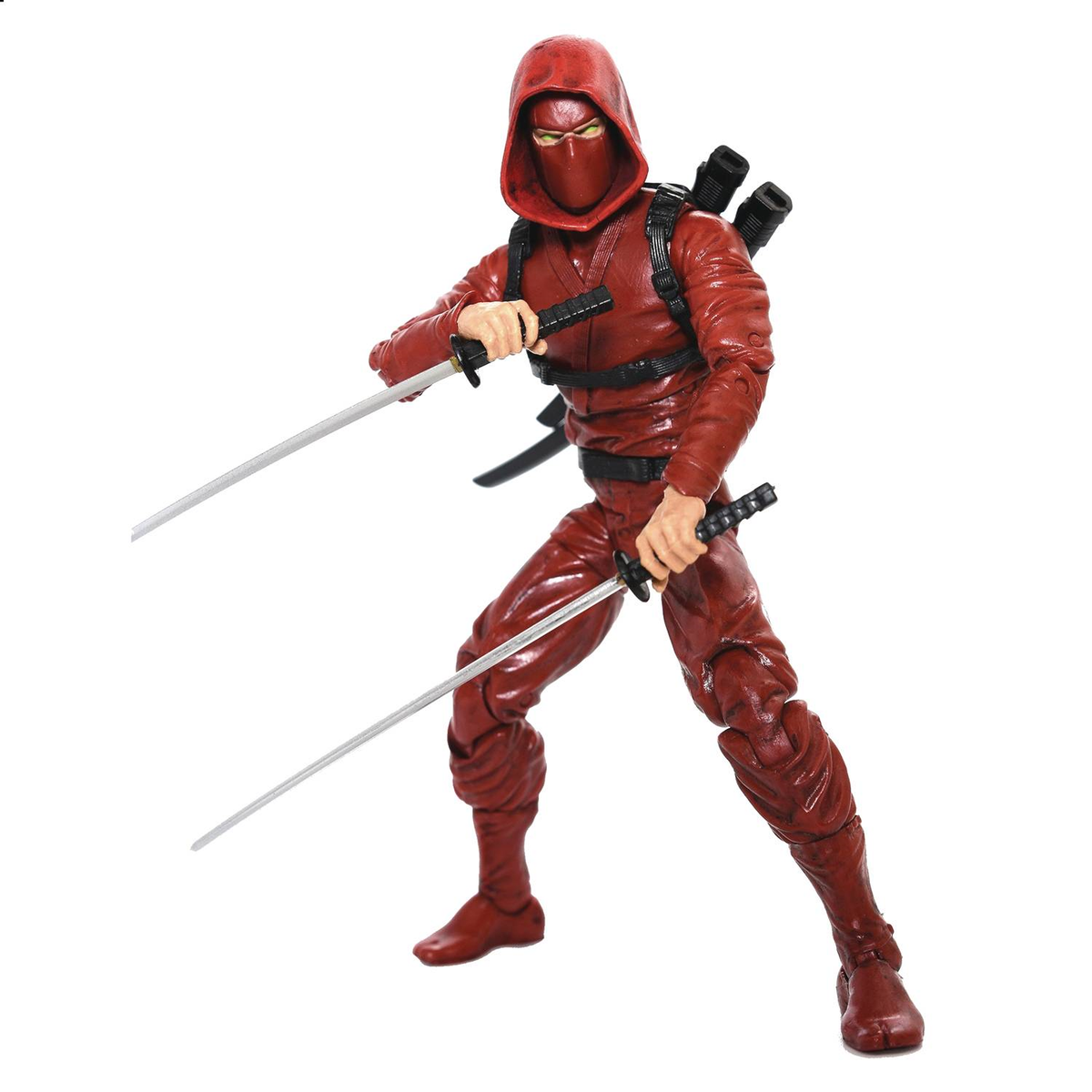 Articulated Icons Clan of The Crimson Fury Ninja 6 inch Figure