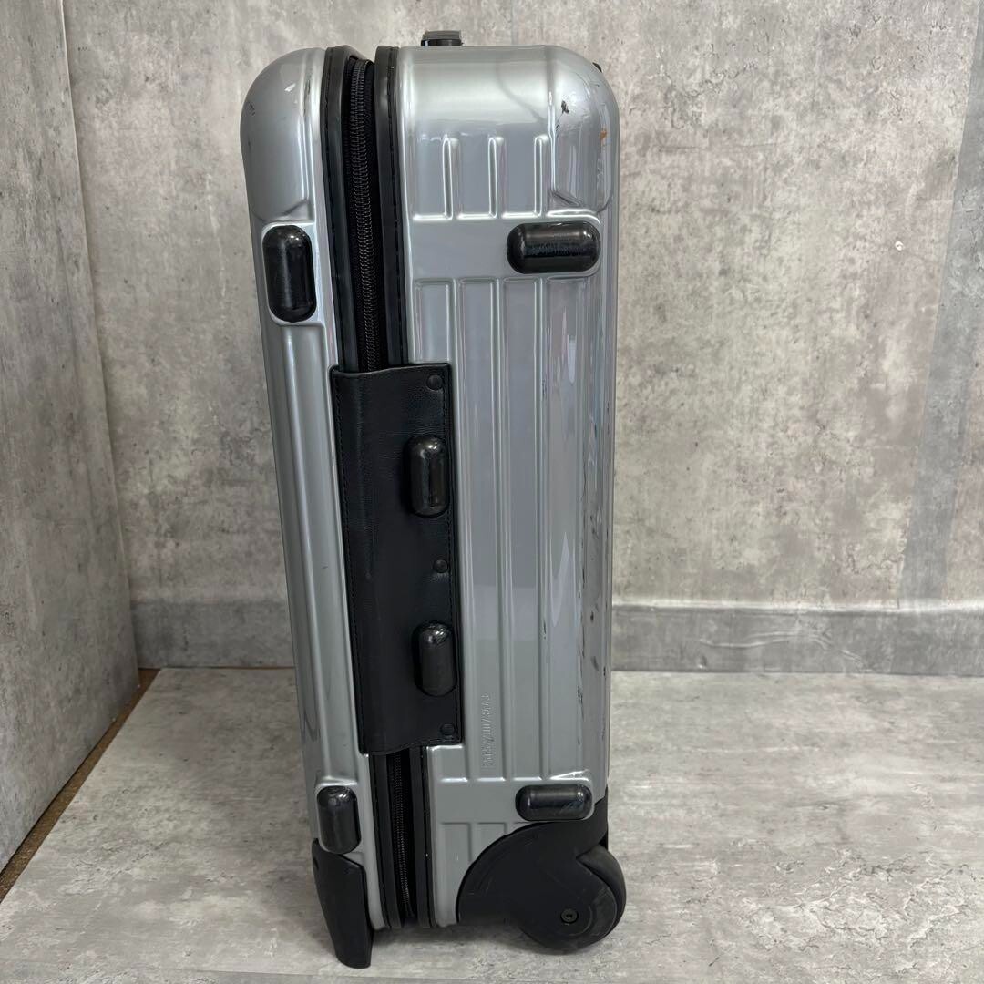 RIMOWA salsa 35L Silver 2-wheels Carry Case Suitcase 856 52 Travel