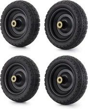 Gorilla Carts 4-Pack 10 Inch No-Flat Pneumatic Tire Replacement for Cart