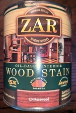 Zar Interior Stain 124 Rosewood Quart