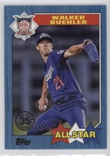 2022 Series 2 1987 Topps All-Star Baseball Blue Walker Buehler #87AS-33 qp4