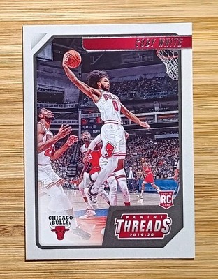 Coby WHITE Threads 2019-20 Panini CHRONICLES #95 Chicago BULLS