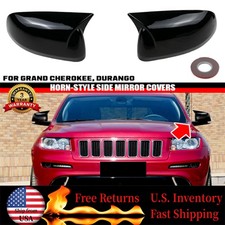 Replacement Side Mirror Cap Cover For Jeep Grand Cherokee Dodge Durango 2011-21