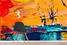 3D johnson Abstract Oil Painting Wall Murals Wallpaper Murals Wall Sticker 4