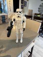 Vintage Star Wars 1977 Kenner 12  Stormtrooper Complete - Loose w  Blaster