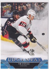 23/24 UD EXTENDED CANVAS TIM STUTZLE CARD SP #356