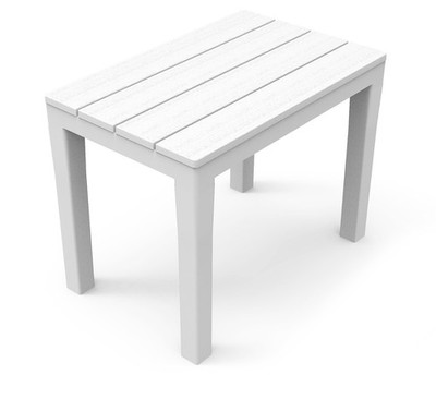 Outdoor Garten Kunststoff Möbel Teetisch Terrassenbank ob Beweis groß weiß