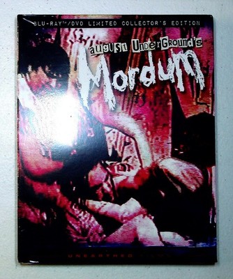 August Underground's Mordum Blu-ray 2003 Collector's Edition Unearthed Films