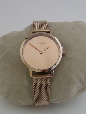 HUGO BOSS UHR CHERISH DAMEN 1540085 EDELSTAHL MILANAISE ARMBAND ORIGINAL