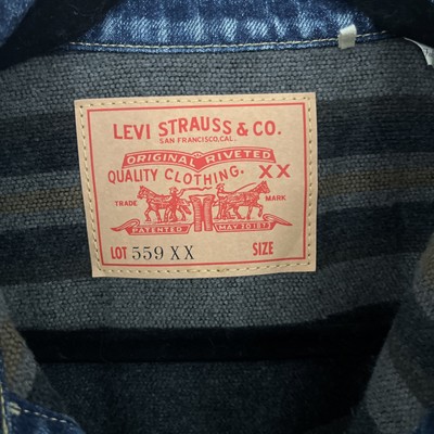 Levi's LVC Made In Japan Lined Trucker Jacket Size Small Lot 559