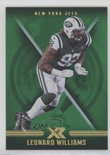 2017 Panini XR Green 5/5 Leonard Williams #76 fm0