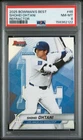 2025 BOWMAN'S BEST #46 SHOHEI OHTANI REFRACTOR LOW POP PSA 8