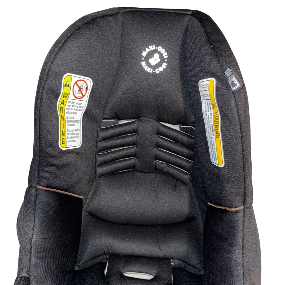 Maxi Cosi Mico Luxe Plus Infant Car Seat Seat Fabric Replacement Part Black - Image 2 of 4