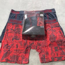 Dixxon Flannel Men's Boxer Briefs 4 Pairs New in Box Size L Gift