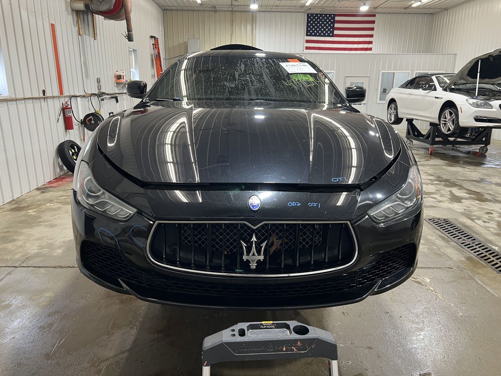 14-16 MASERATI GHIBLI FRONT WINDSHIELD GLASS WINDOW ONLY 670302222