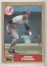 2017 Topps Rediscover Topps Buybacks Gold Juan Espino #1987-239 5xq