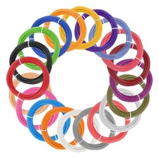 20 Colors 3D Pen Filament, 1.75mm Each 33FT, Total 660FT PCL Filament Refills