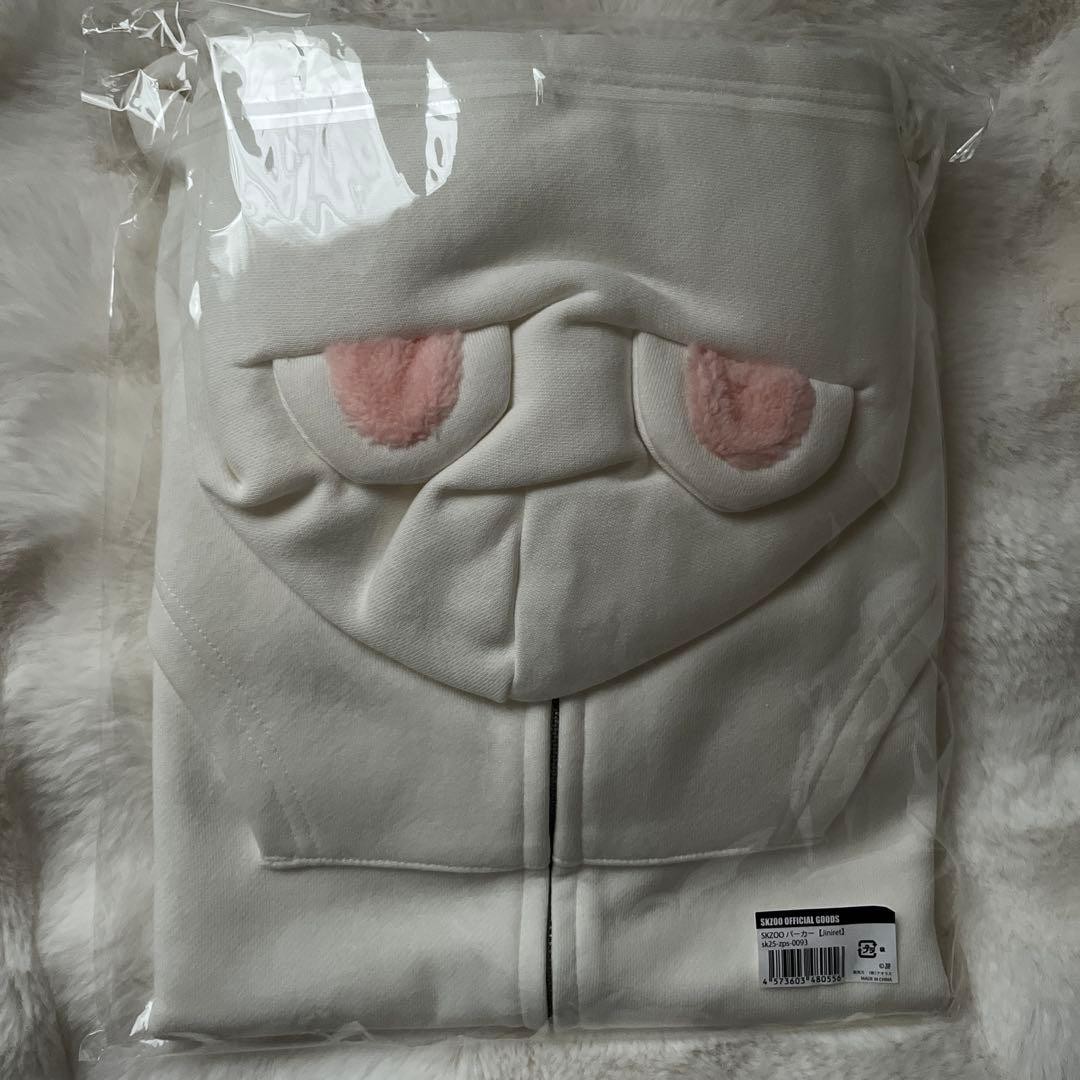 ヒョンジン　フーディ Stray Kids Hyunjin Genielet Zip Up Hoodie Skzoo Popup Store 2025