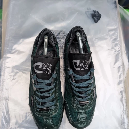 UK 7 - Cruyff Recopa Verde Hombre Clásico Vintage Entrenadores - Imagen 4 de 11