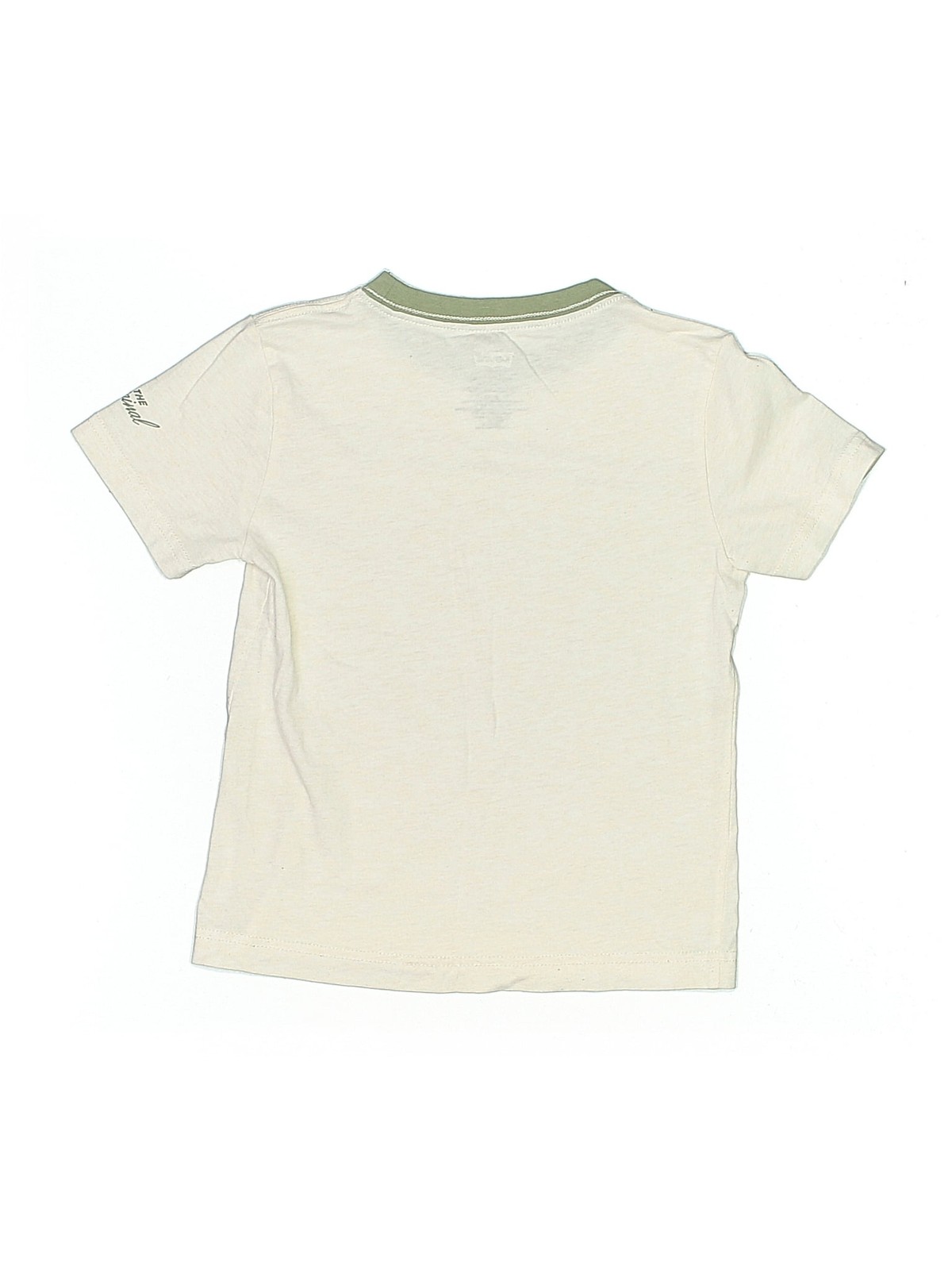 Levi's Boys Ivory Short Sleeve T-Shirt 5 thumbnail 2