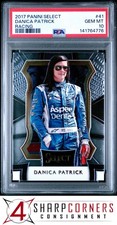 2017 PANINI SELECT RACING #41 DANICA PATRICK POP 3 PSA 10