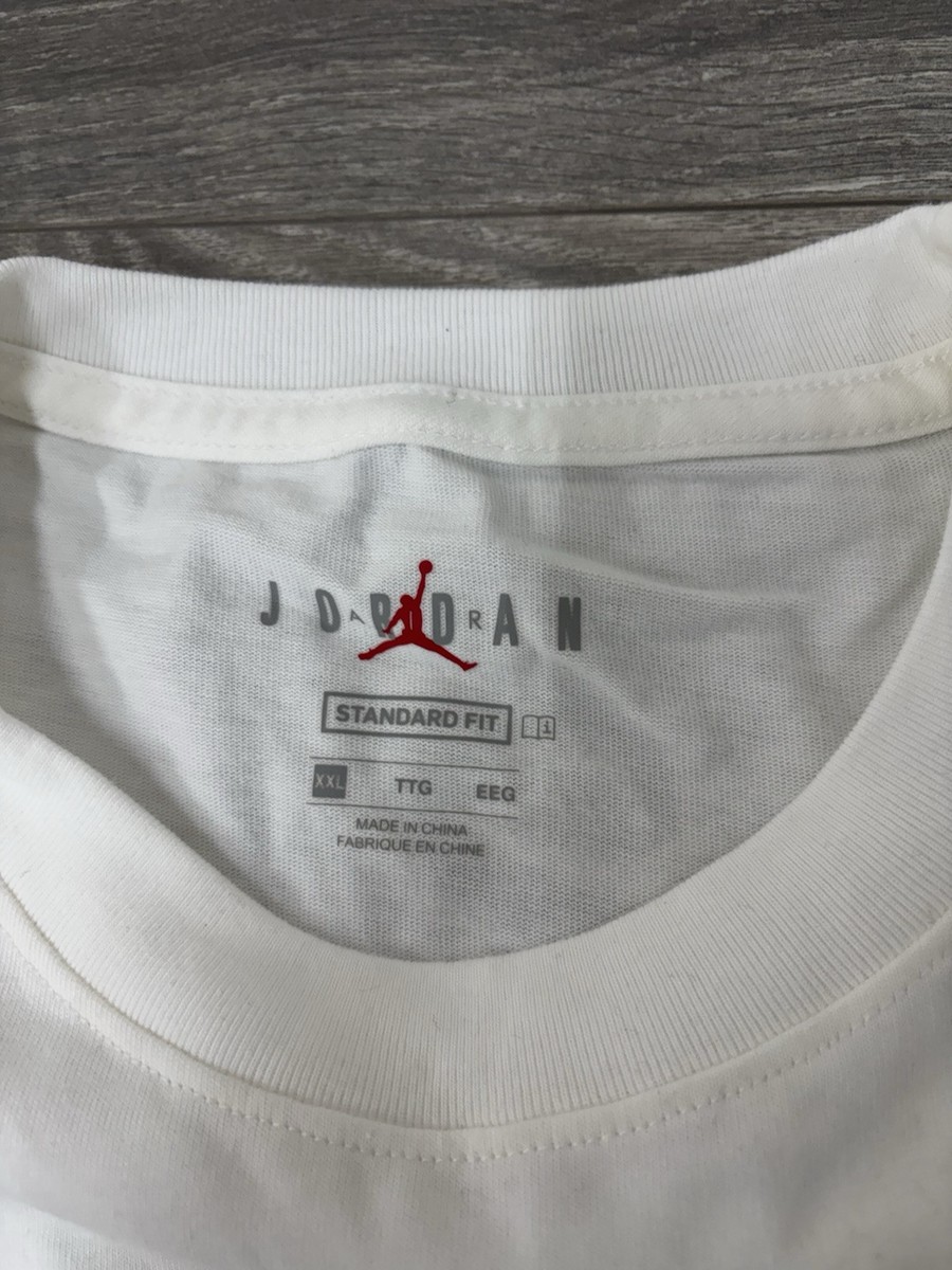 Off-white X Jordan T-shirt White Virgil Abloh Nike XXL 100 Off-white X Jordan T-shirt White Virgil Abloh Nike XXL 100