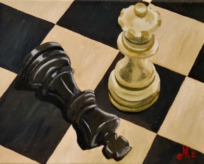 Checkmate end Game by artist Herschel fall