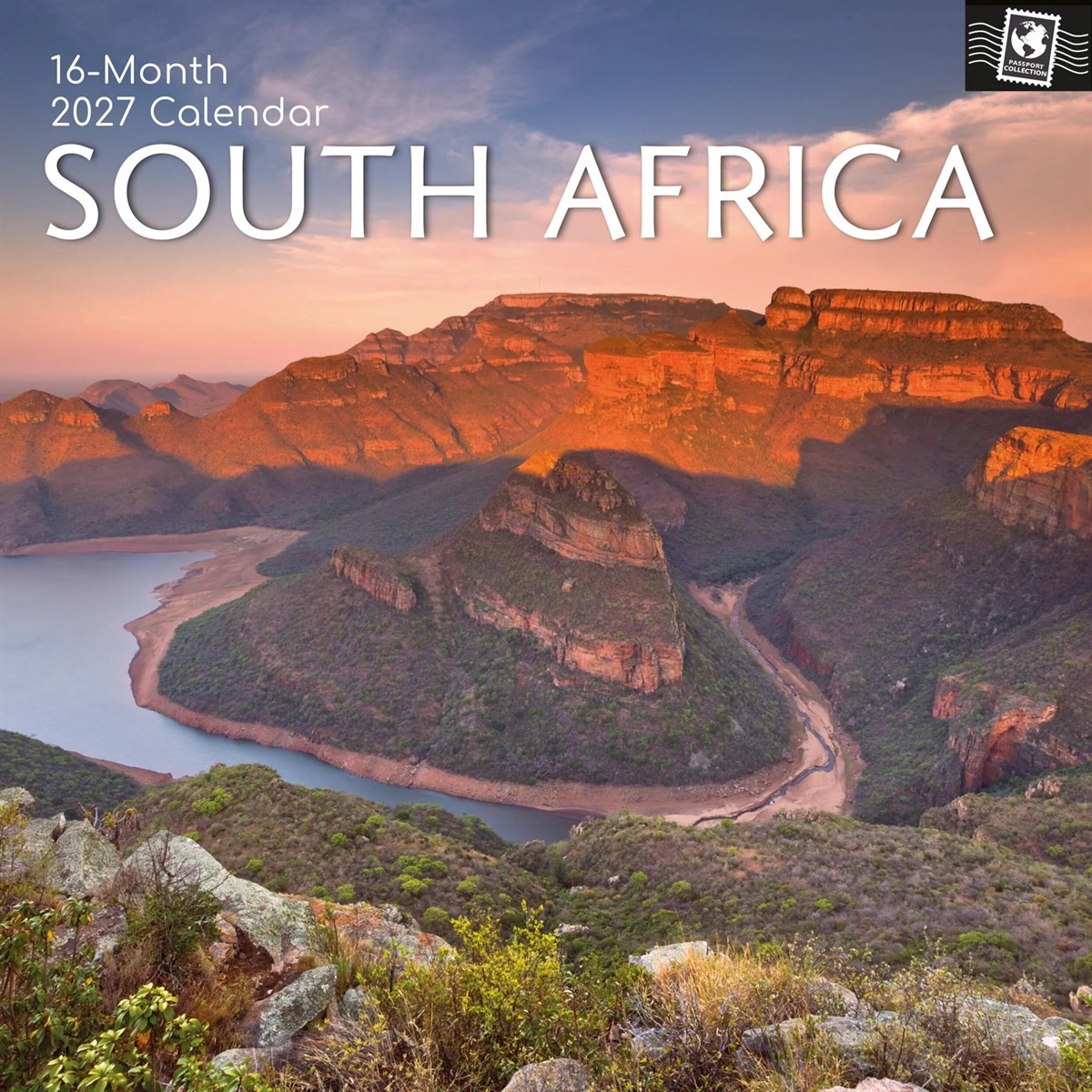 Rackhams South Africa Calendar 2027, Wall Calendars, Month To View, Travel, Gift - Image 2