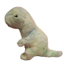 FAO Schwarz Glow Brights T-rex Plush Lights Sound Dinosaur 18  