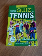 Il grande libro dei quiz sul tennis - Renzoni Matteo - 2024