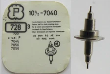 Peseux 7040 7046 7050 7056 ... watch parts balance staff #728 / 723 3 arms bal.