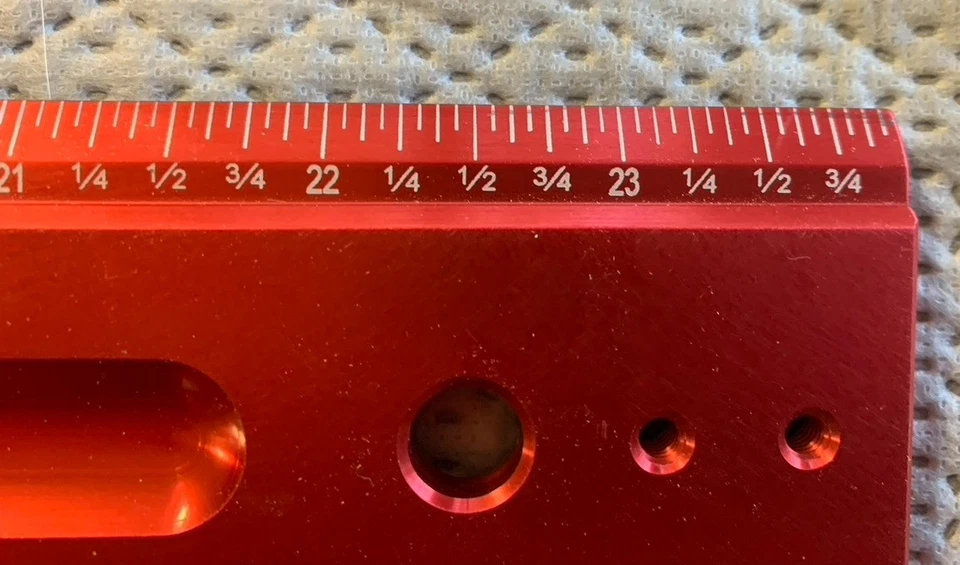 Woodpeckers 24" Center Scale / Left to Right scale Ruler = Precision Woodworking - Image 4 of 4