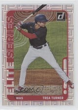 2021 Panini Donruss Elite Series Vector Trea Turner #ES8 fm0