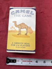 Vintage 1992 Camel The Game Complete Card Dice Game Joe Camel RJ Reynolds