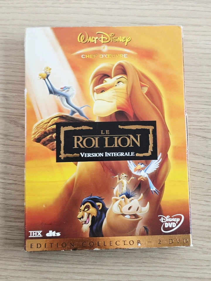 Edition Collector 2 DVD + CD LE ROI LION Walt Disney Version Intégrale 2003 THX - Photo 1/1