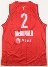 Aari McDonald Signed Indiana Fever WNBA Nike Authentic Jersey /PSA/2021 Draft Pk