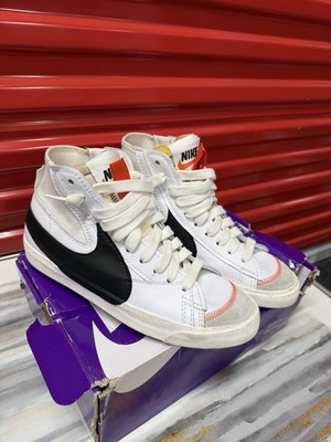 Nike READYMADE x Blazer Mid White Black Orange CZ3589-100 Men Sneaker