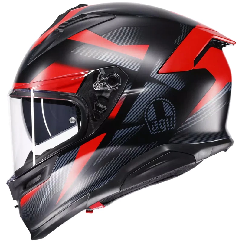 AGV K7 Glimpse Matt Black Red, photo 6 of 8