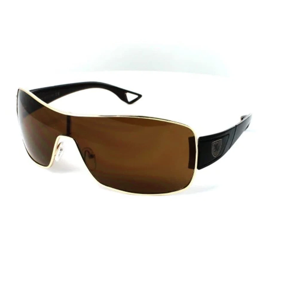 KHAN Sunglasses Shield 3311 - Black-Black - Image 2 of 2
