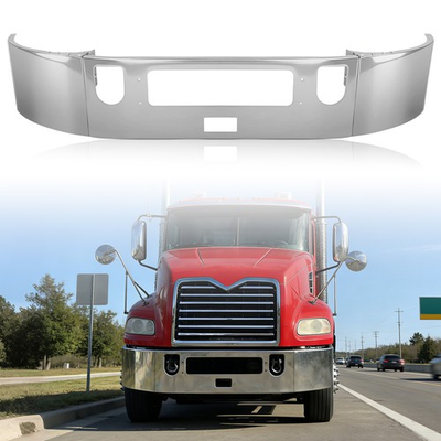 #ad #ad Fit For Mack CXU 613 All Models 2008 2019 Chrome Front Bumper W Hardwares NEW $330.00