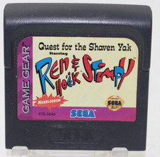 Quest for the Shaven Yak Ren Hoëk & Stimpy (Sega Game Gear, 1994) Tested