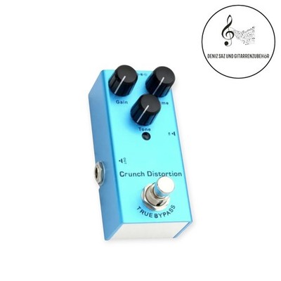 Mini Effektpedal E-Gitarre Crunch Distortion Verstärker Effektgerät Rock Musik
