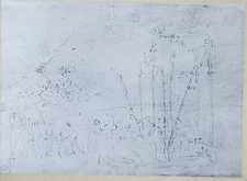 10,000 Warriors On, Mount Ararat, Vittore Carpaccio, Magic Lantern Glass Slid