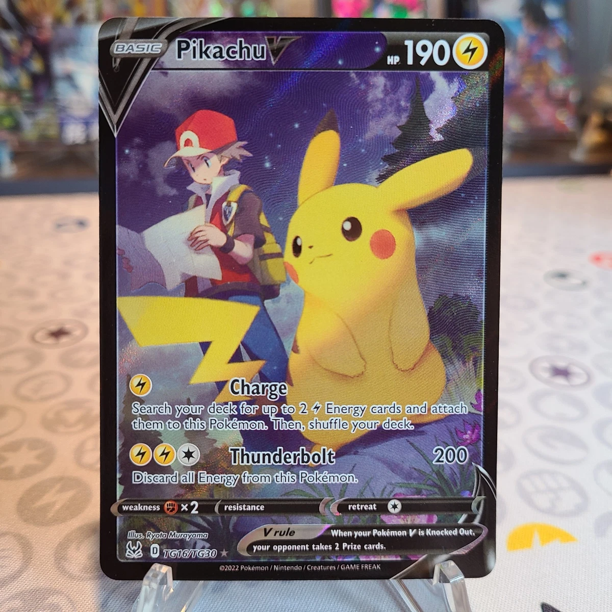 Pikachu V TG16/TG30 Swsh11: Lost Origin Trainer Gallery for sale