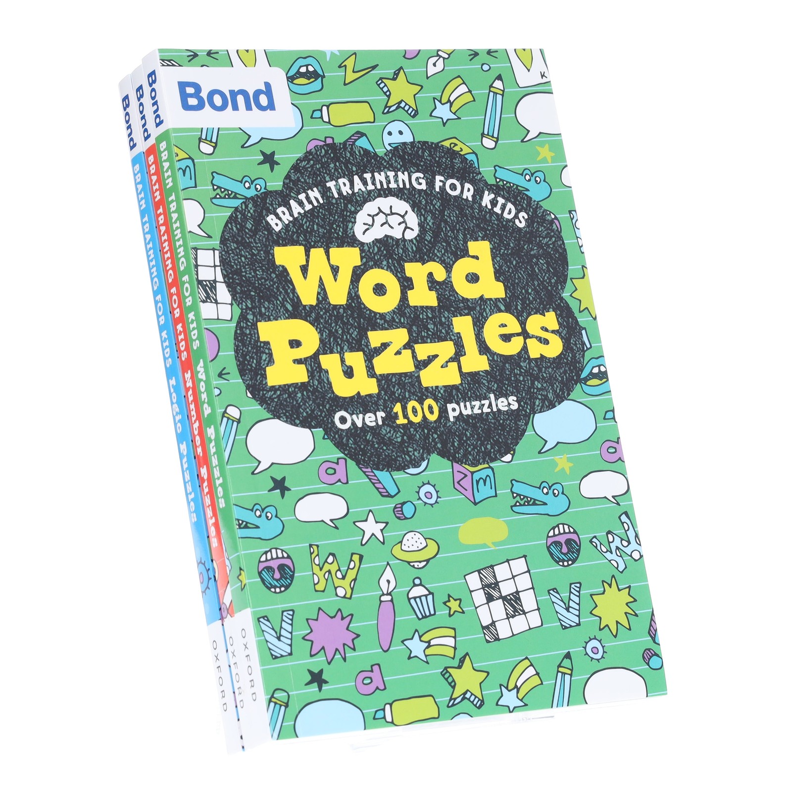 Bond Brain Training Puzzles for Kids Oxford 3 Books - Age 7-9 - Paperback - Image 2