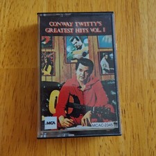 Conway Twitty Greatest Hits Vol 1 Cassette Tape 1972 VTG MCA MCAC-2345 Country