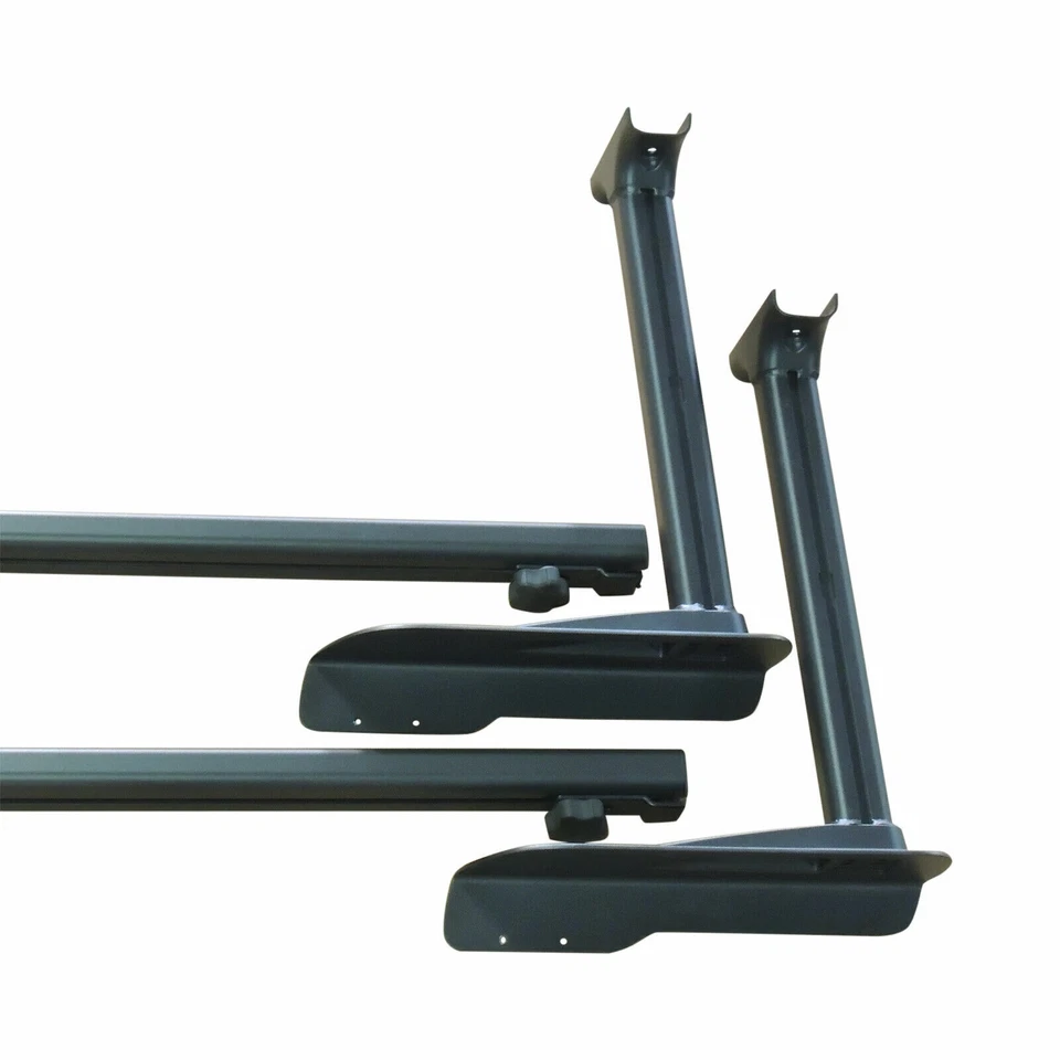 Montantes y rieles transversales para plataforma de camioneta Thule Silverado Sierra 2015-18 Foto 3 de 4