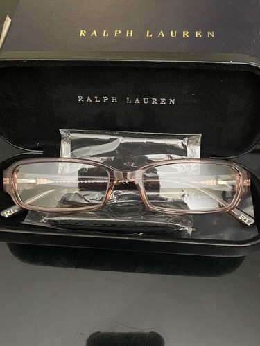 New Polo Ralph Lauren Eyeglasses Pink Tortoise Made In Italy RL 6059 5220 51/16 - Picture 13 of 18
