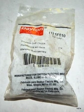Dayton Keyless Drill Chuck 1/2"-20 Thread 1/2" Capacity 1F610