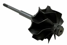 9 Blade Turbine Exhaust Wheel + Shaft Upgrade for 07+ BMW N54 3.0L I6 Twin Turbo